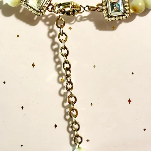 Asal Amazonite Tiger Statement Beaded Necklace - Picture 5 of 6